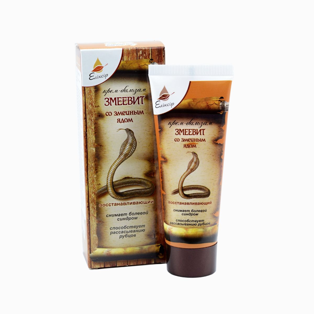 Zmijovít - krém s hadím jedom a paprikou - Elixir - 75ml