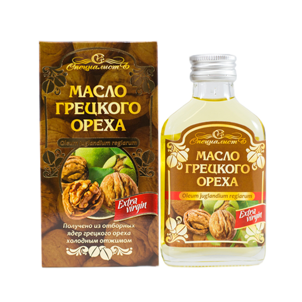 E-shop 100% Olej z vlašských orechov, za studena lisovaný, panenský - Specialist - 100 ml