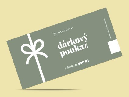 Dárkový poukaz 500 Kč