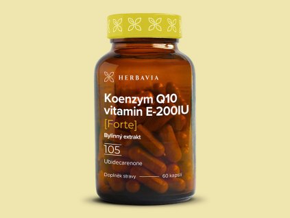 Koenzym Q10 - vitamín E 200I.U. FORTE