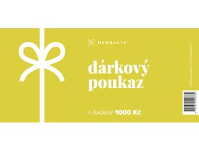 Dárkový poukaz 1000 Kč