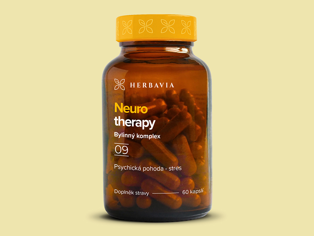 Levně Neuro therapy bylinný komplex - 60 kapslí / Herbavia.cz