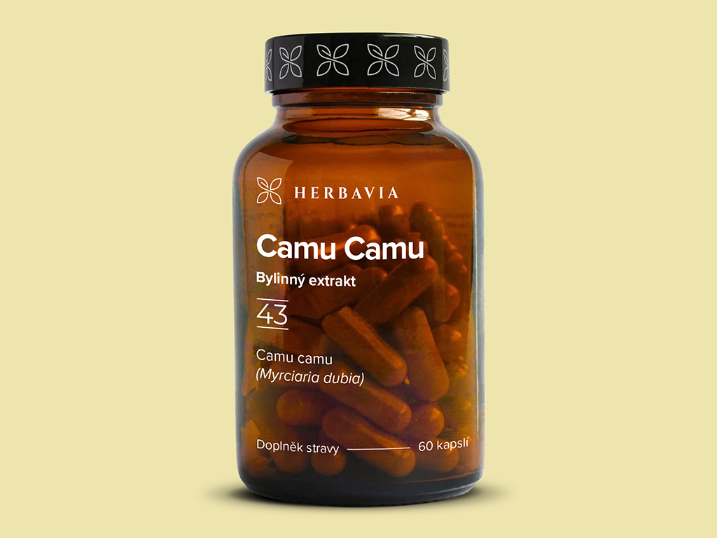 Levně CAMU CAMU bylinný extrakt - 60 kapslí / Herbavia.cz