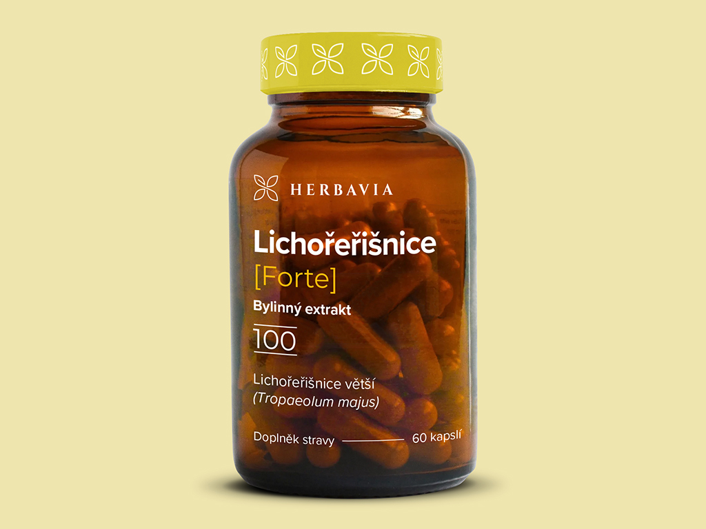 Lichořeřišnice FORTE bylinný extrakt - 60 kapslí / Herbavia.cz
