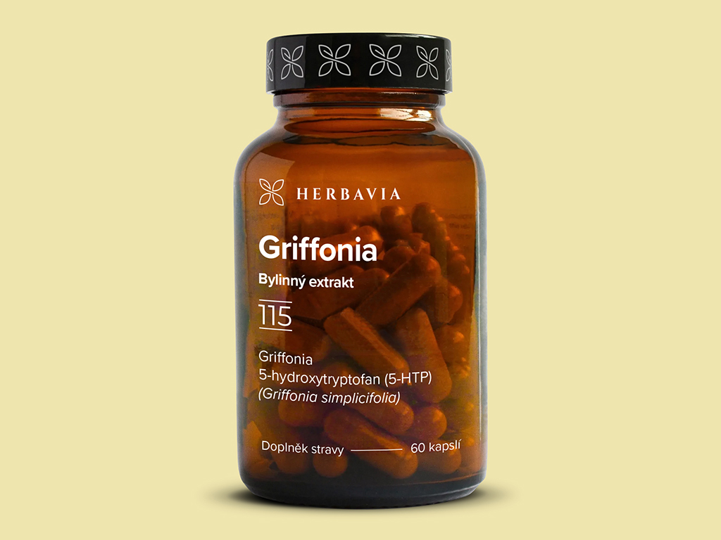 Levně Griffonia bylinný extrakt - 60 kapslí / Herbavia.cz