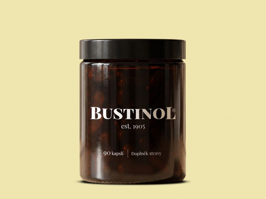 Levně Bustinol bylinný extrakt - 90 kapslí / Herbavia.cz