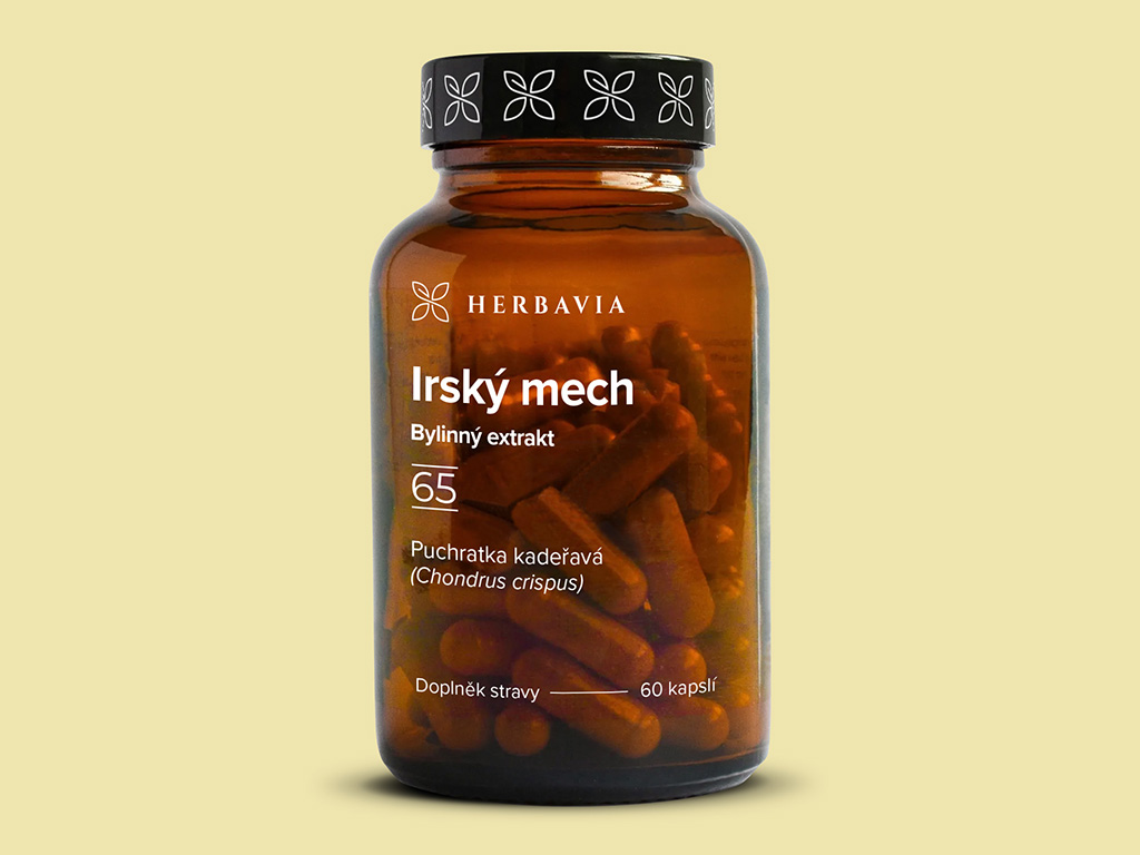 Levně Irský mech bylinný extrakt - 60 kapslí / Herbavia.cz