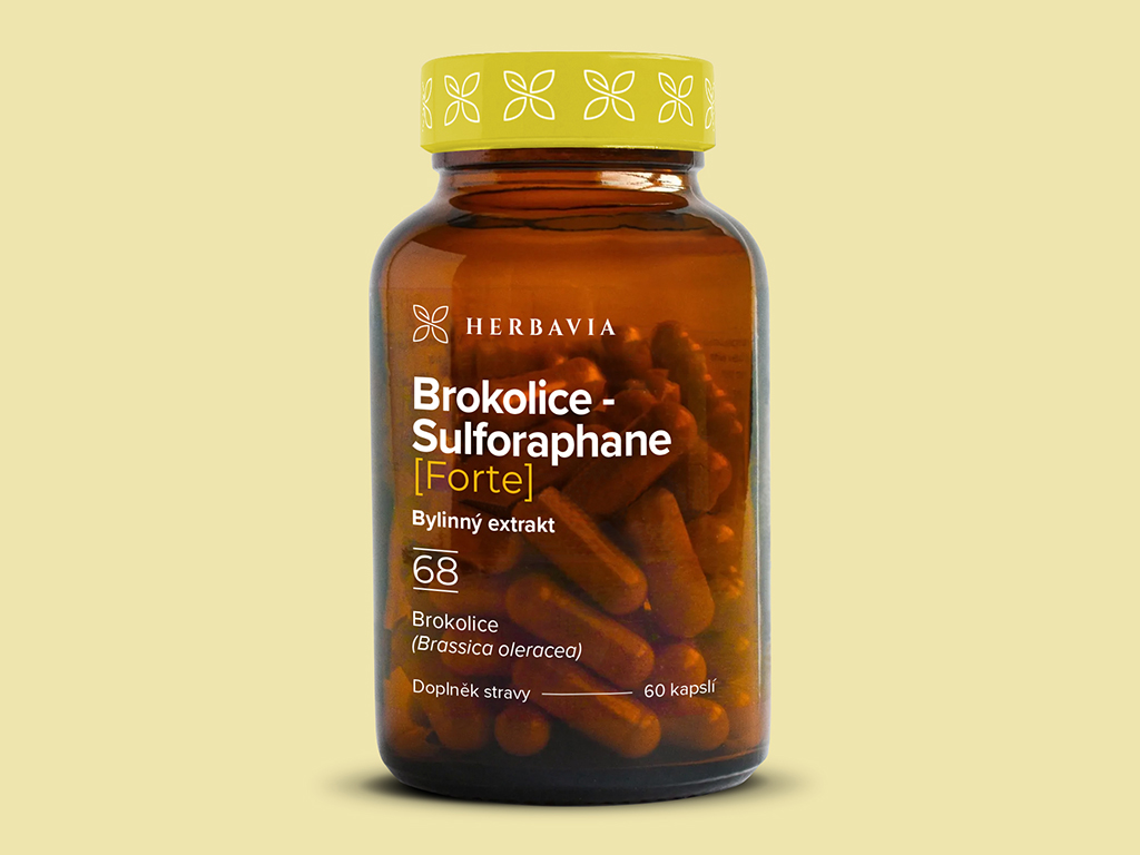 Levně Brokolice bylinný extrakt - 60 kapslí / Herbavia.cz