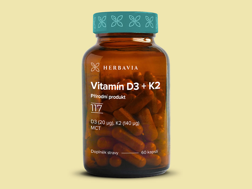 Levně Vitamín D3 přírodní produkt - 60 kapslí / Herbavia.cz