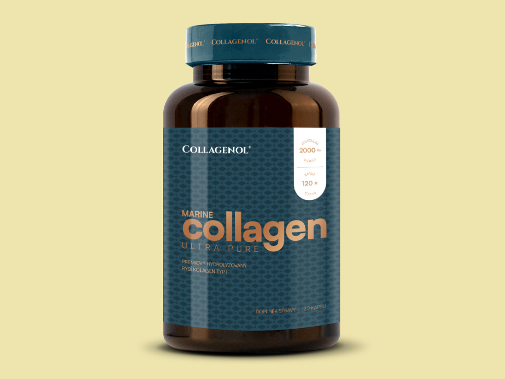 Levně Mořský collagen - Collagenol - 120 kapslí / Herbavia.cz / doplněk stravy