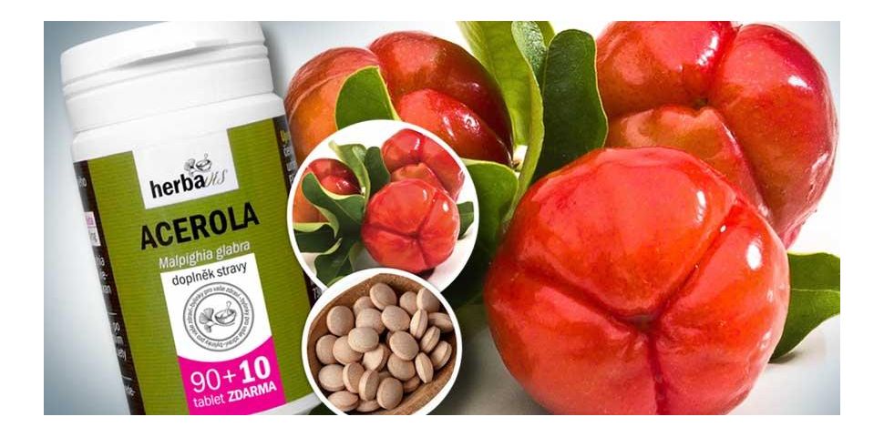 Acerola – ovoce nabité vitamíny a minerály, které posílí imunitu
