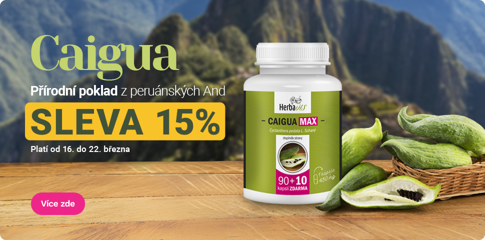 Caigua sleva 15%