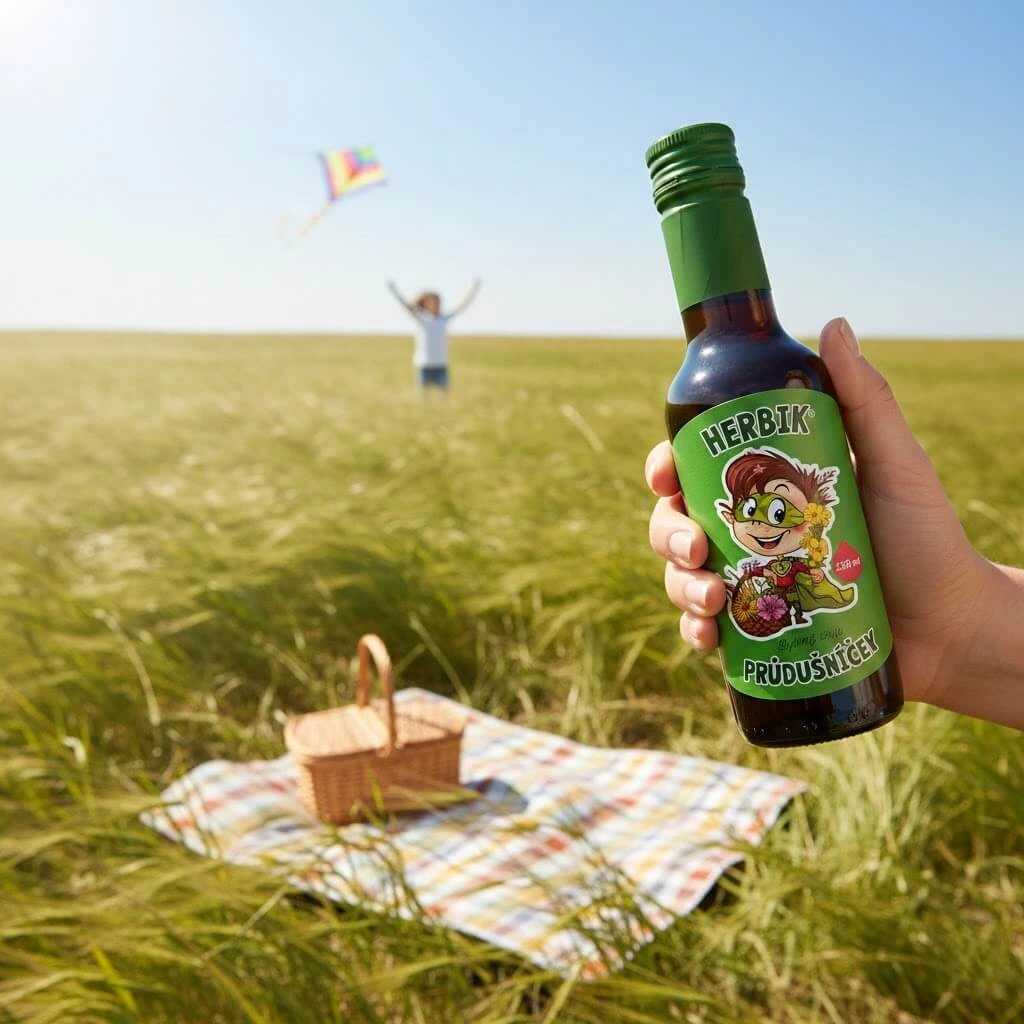 Hlavní přínosy dětského sirupu Průdušníček pro normální dýchání