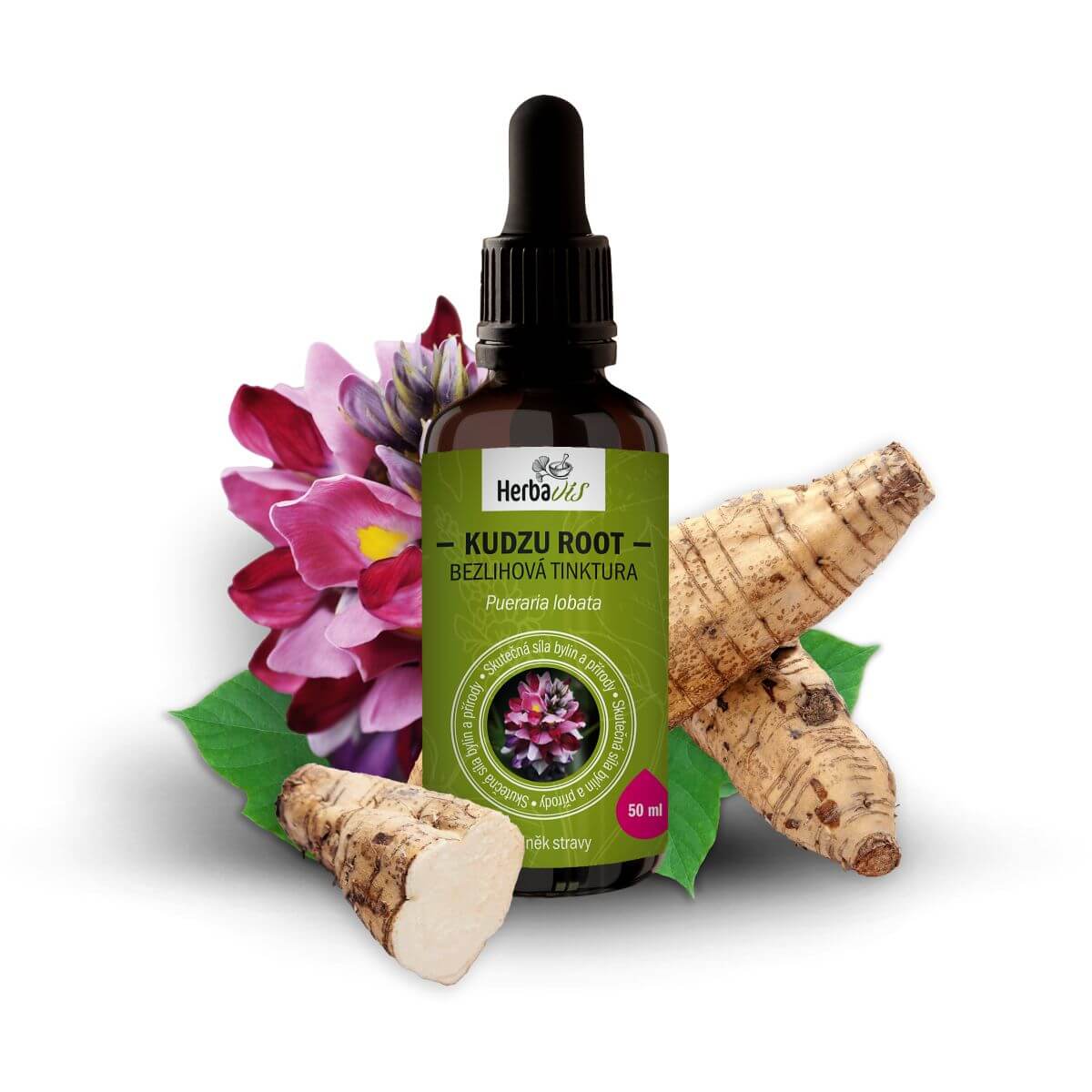 Bezlihová tinktura Kudzu root Herbavis kapky