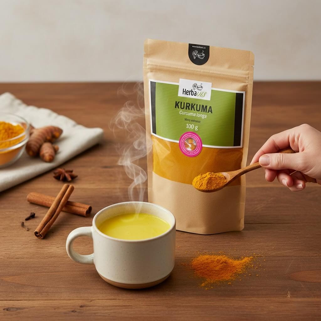 Dávkování Kurkumy prášek