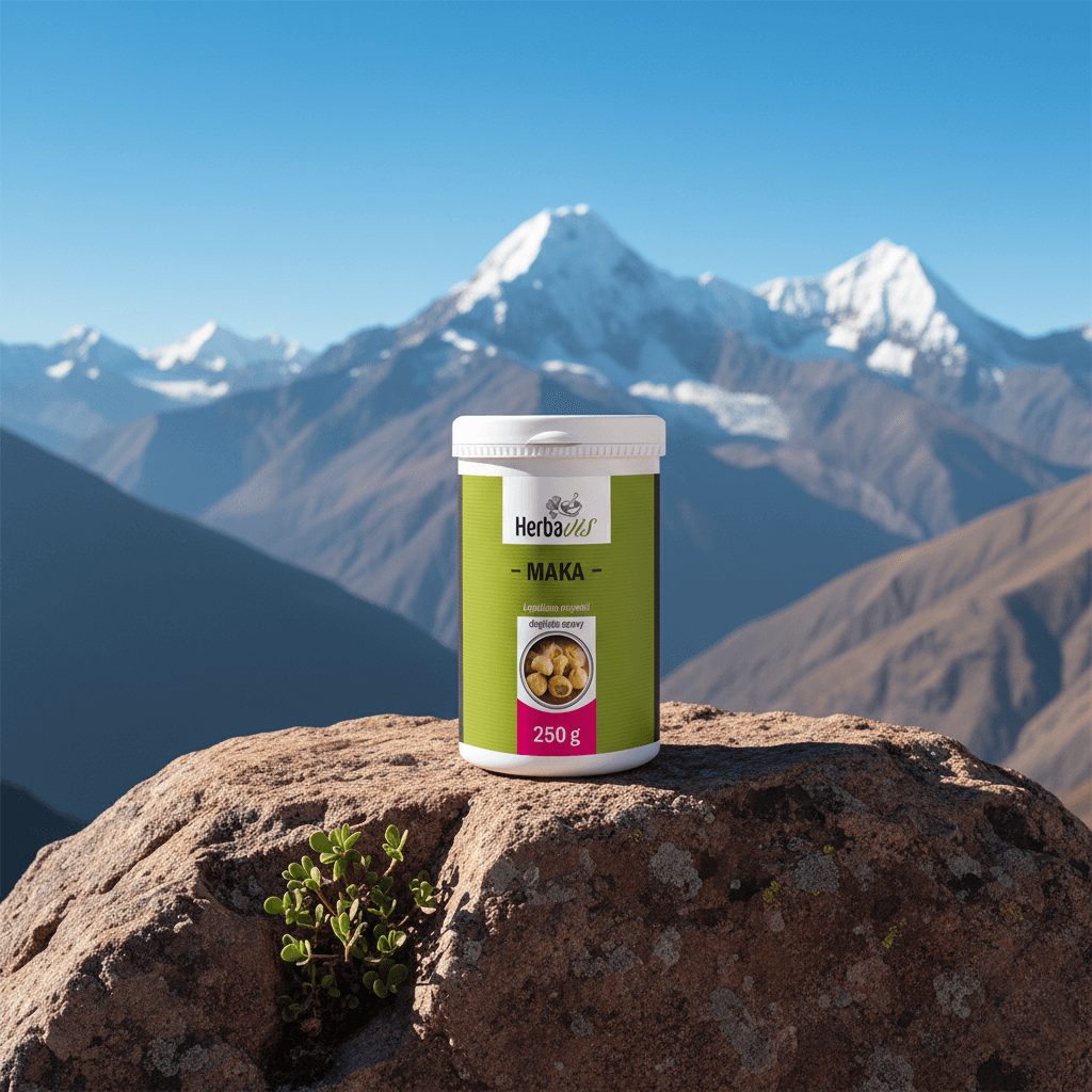 Maka prášek detail