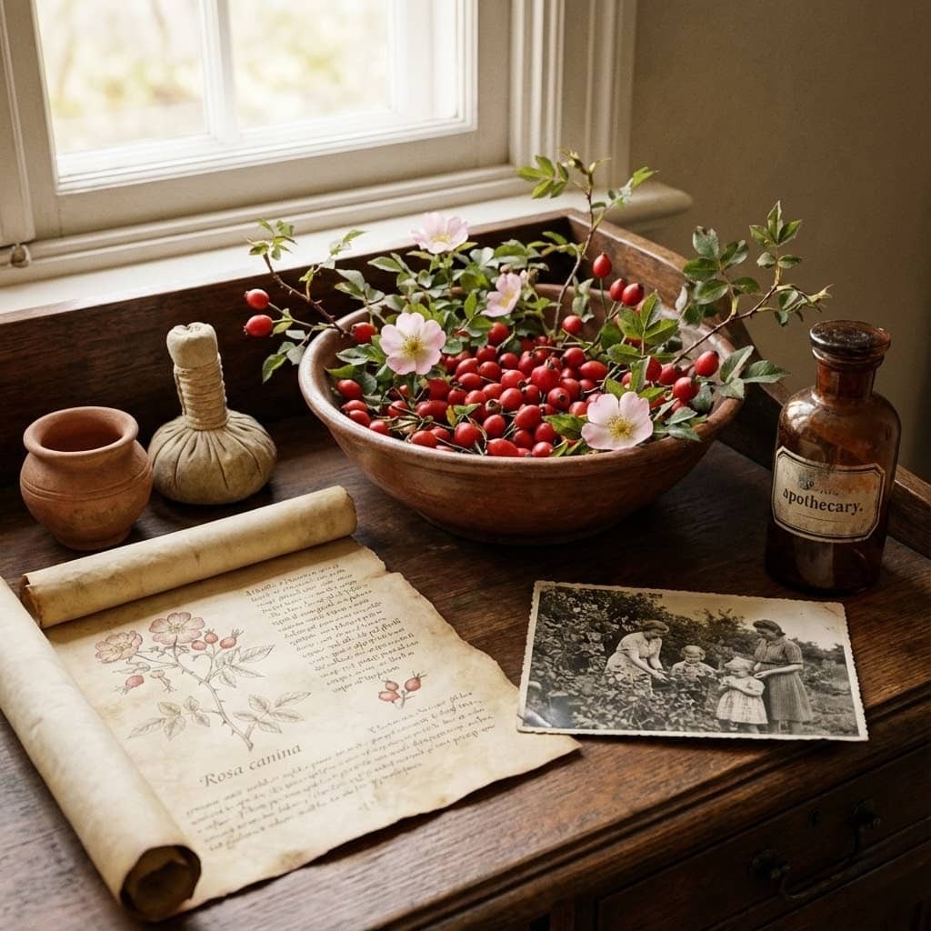 Historie divoké růže