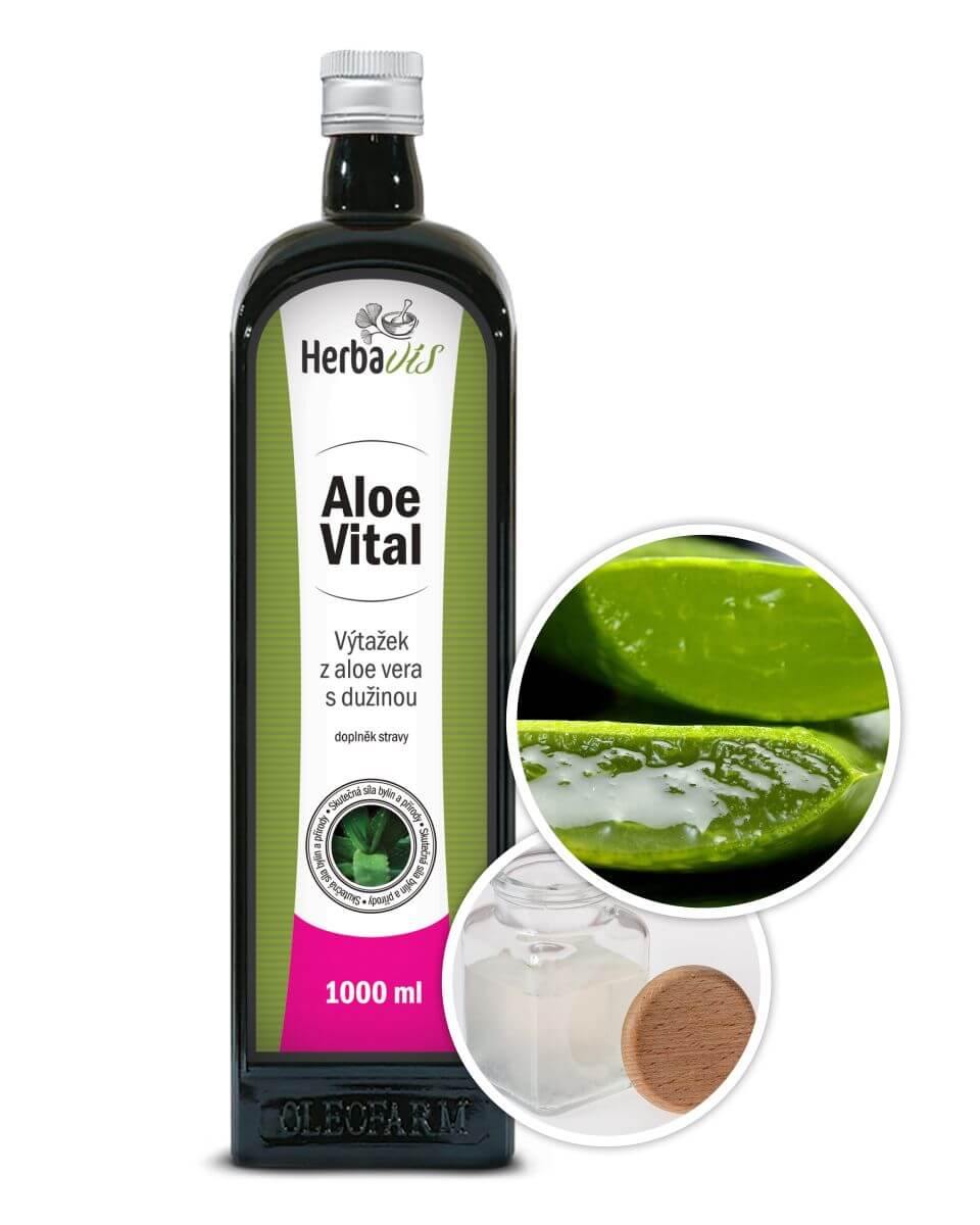 ALOEVITAL - va z Aloe Vera 1000 ml | Herbavis.cz