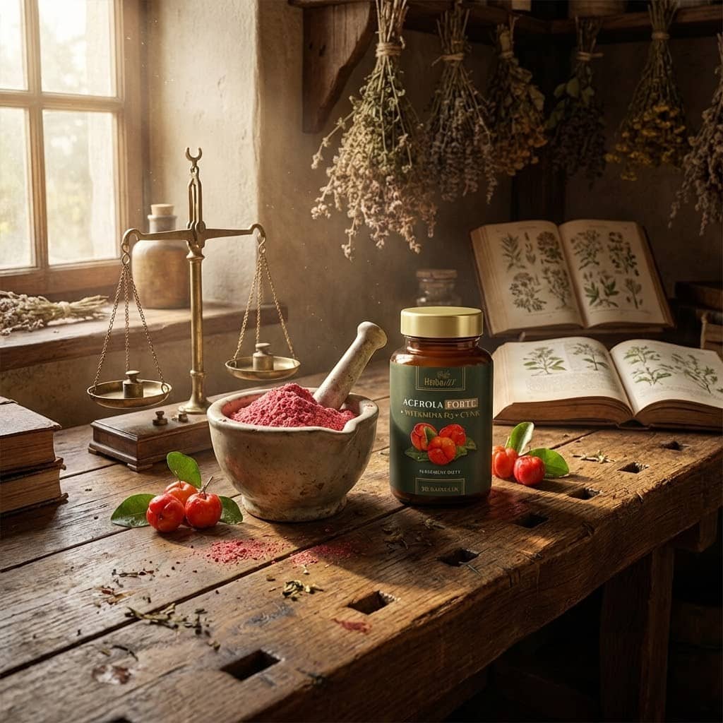 Acerola FORTE z cynkiem i witaminą D3