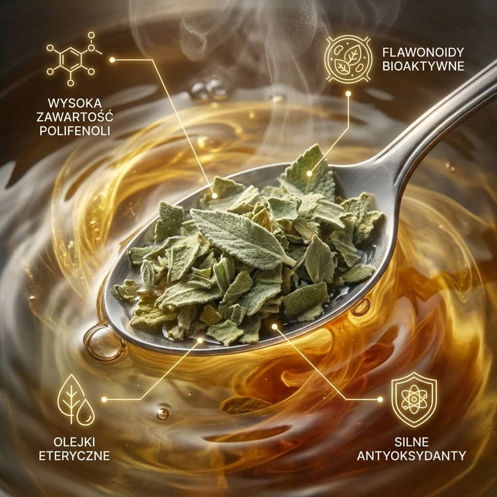 Polifenole i antyoksydanty w Czystku