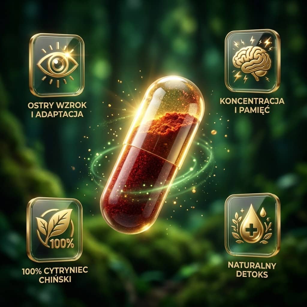 Wpływ Cytryńca chińskiego na wątrobę i wzrok