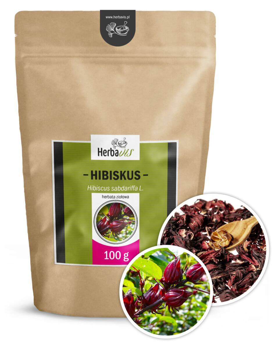 Hibiskus suszony 100g Herbavis