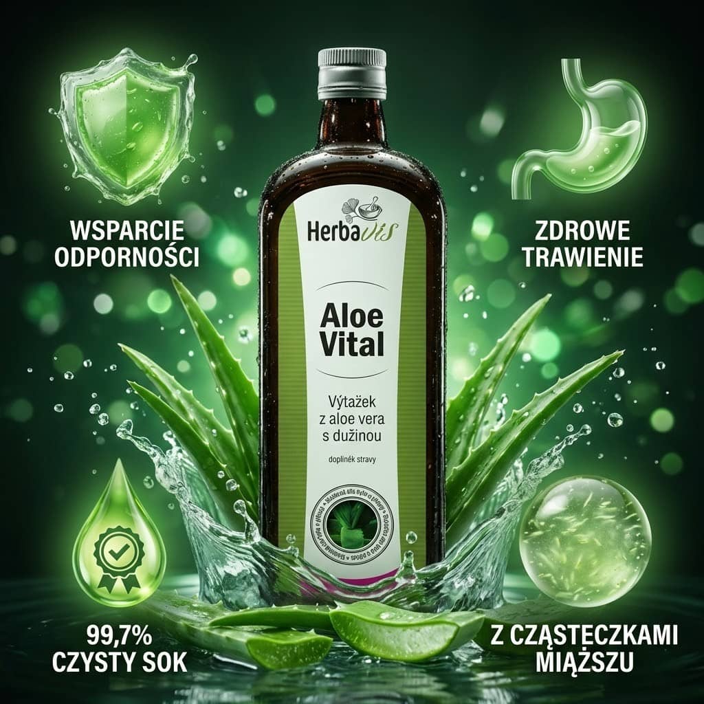 Sok z Aloesu - AloeVital 1000 ml | Herbavis.pl