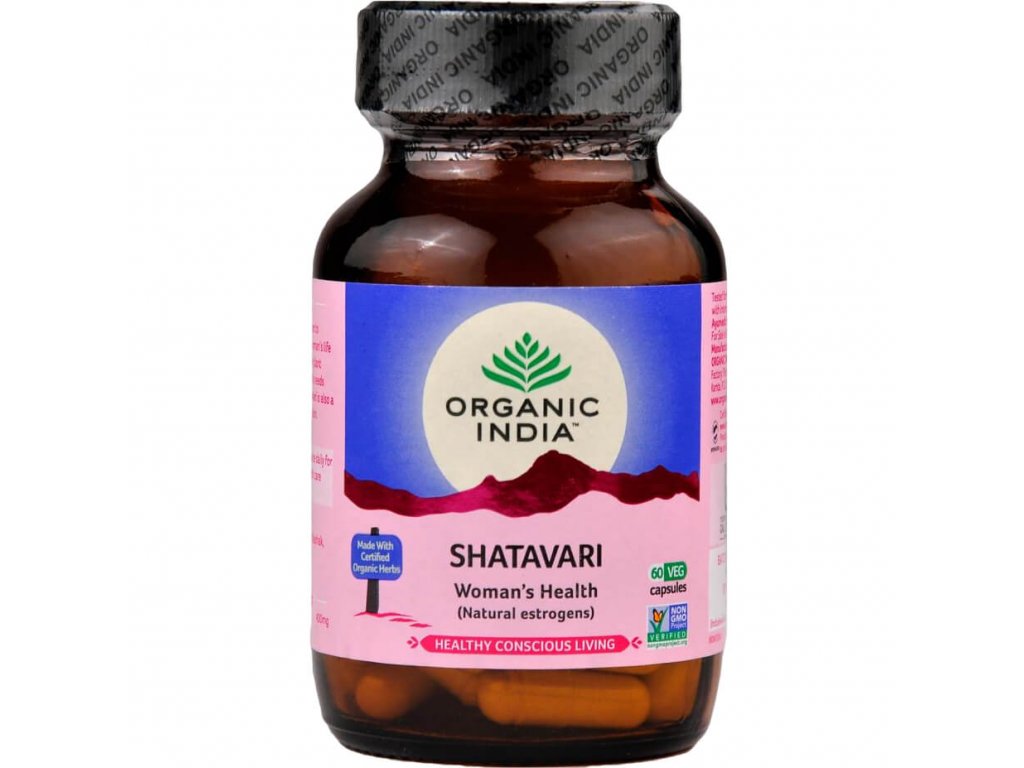 Šatavari kapsuly Organic India