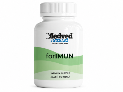 Medveď natural forIMUN 60 kapsúl
