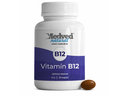 Medveď natural B12 Methycobalamin MecobalActive