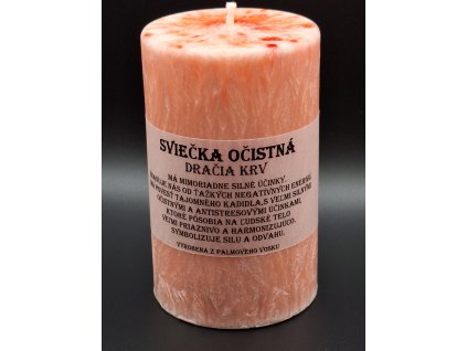 Sviečka očistná Dračia krv 70x110mm