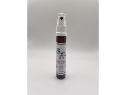 Koloidné striebro sprej 25ml koncentrácia: 10ppm