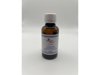 Koloidné striebro U sprej 30ml koncentrácia: 30ppm