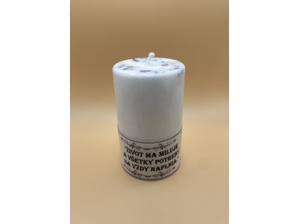 Sviečka Život Ma Miluje