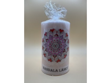 Sviečka Mandala Lásky