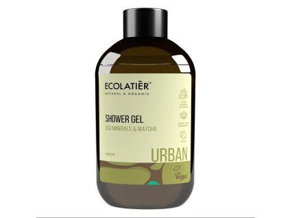ECOLATIER URBAN - MORSKÉ MINERÁLY & MATCHA detox sprchový gél