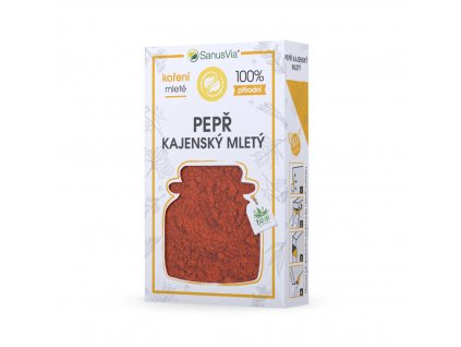 Kajenské korenie mleté, bio 35g