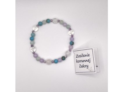 Náramok Zosilnenie korunnej čakry