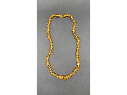 Detský jantárový náhrdelník