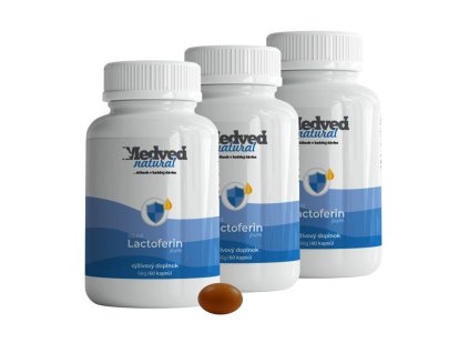 3x medved natural lactoferin pure liquid 60 kapsul 1769091234