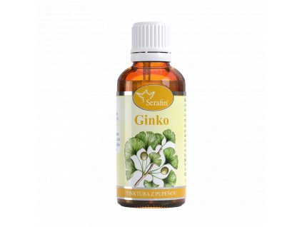 Serafin Ginko – tinktúra z pupeňov 50 ml