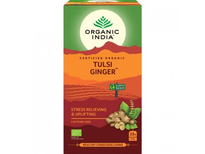 Tulsi Ginger porciovaný čaj Organic India