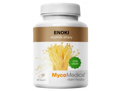 MycoMedica Enoki 90 kapslí