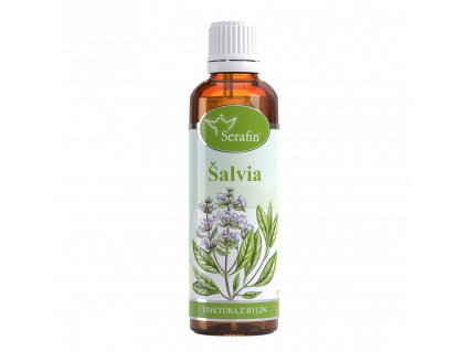 Serafin Šalvia – tinktúra z bylín 50 ml