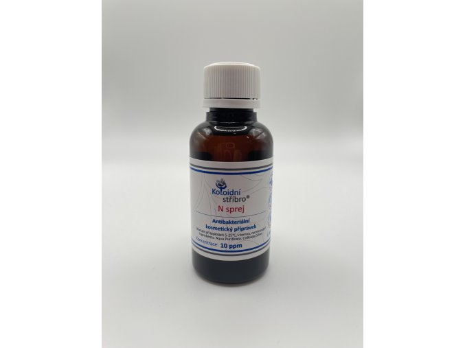 Koloidné striebro N sprej 30ml koncentrácia: 10ppm