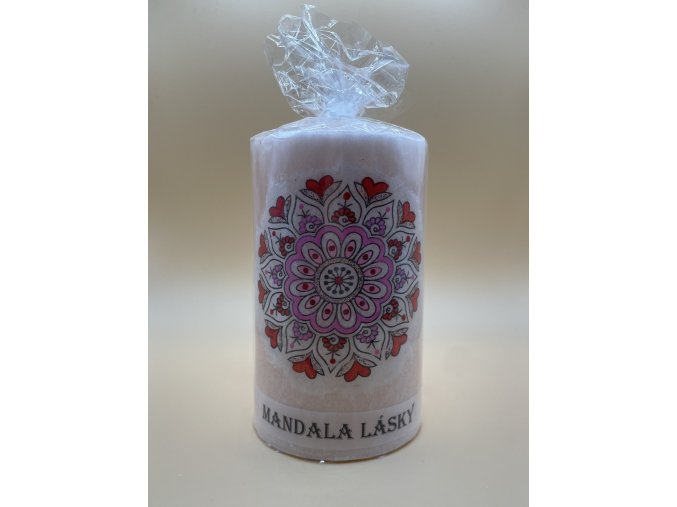 Sviečka Mandala Lásky