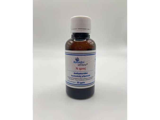 Koloidné striebro N sprej 30ml koncentrácia: 20ppm