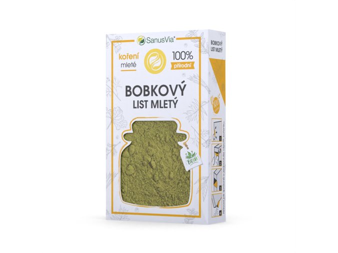 Bobkový list mletý, bio 34g