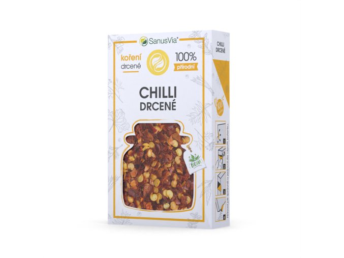 Chilli drvené, bio 36g
