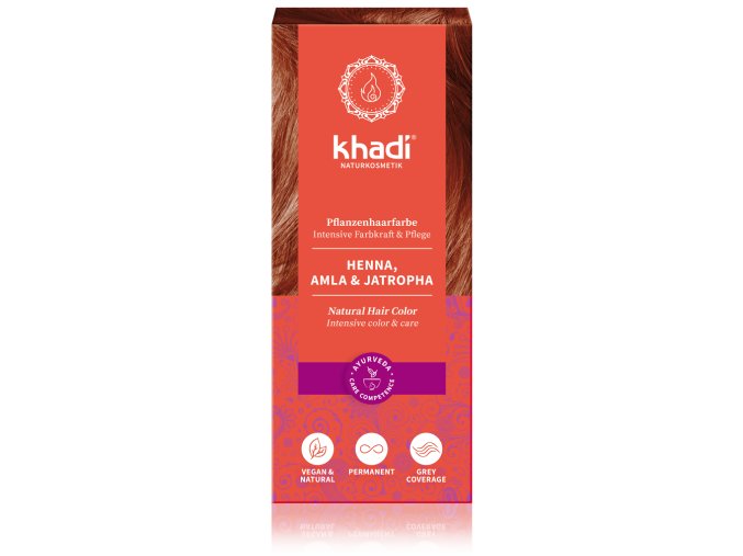 khadi rostlinna barva na vlasy henna amla jatropha 303 l